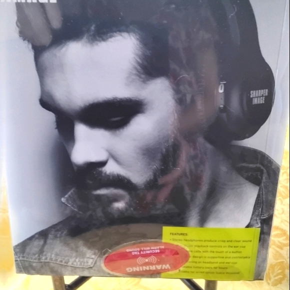 Sharper Image Sbt524bk High Definition Wireless Bluetooth Headphones Black - Picture 4 of 6